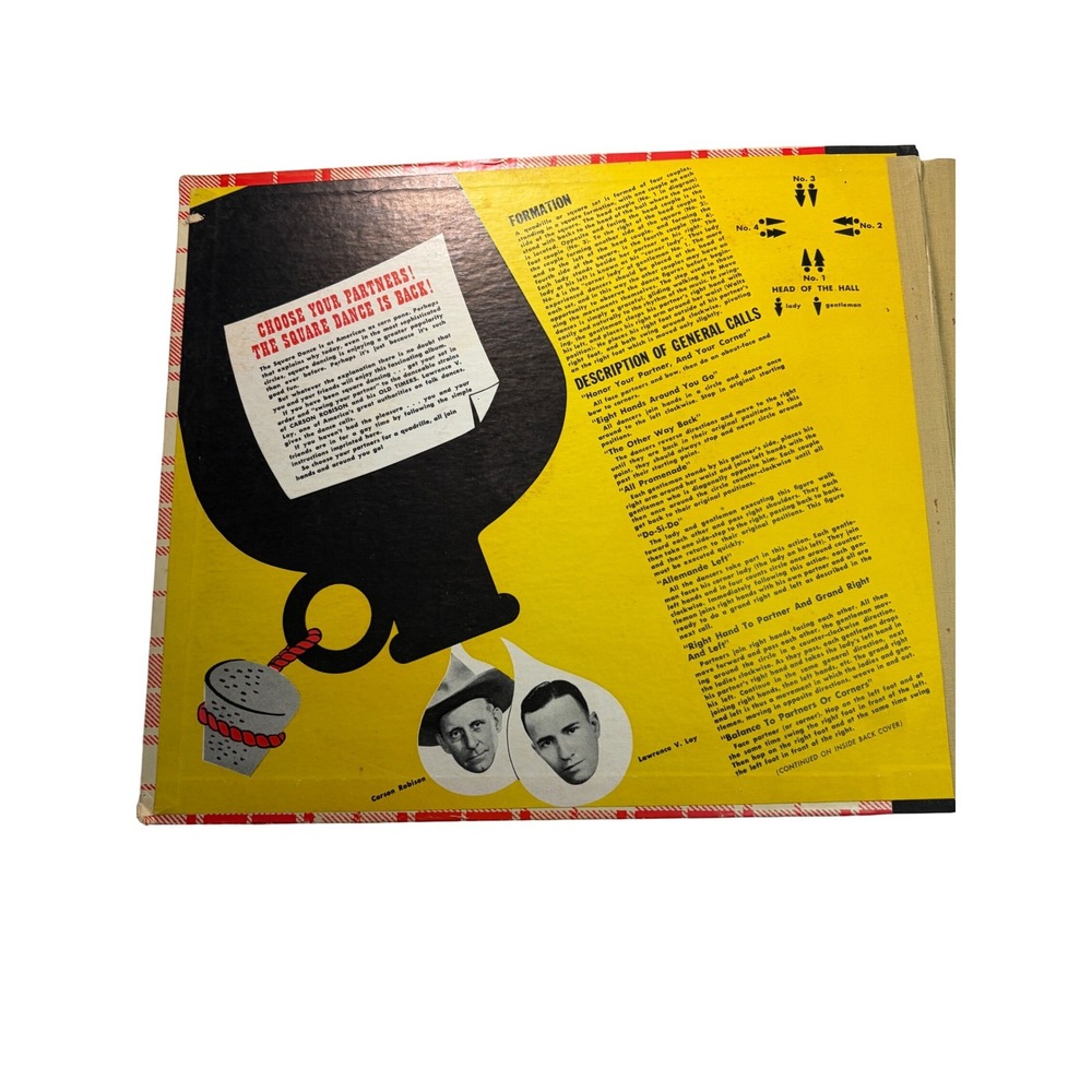 1940s-1950s Columbia Records 78 RPM Shellac Records SQUARE DANCES Carson Robison - Picture 5 of 16